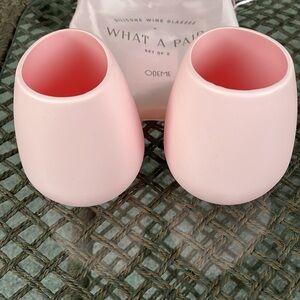 Odeme silicone wine glasses ~ new